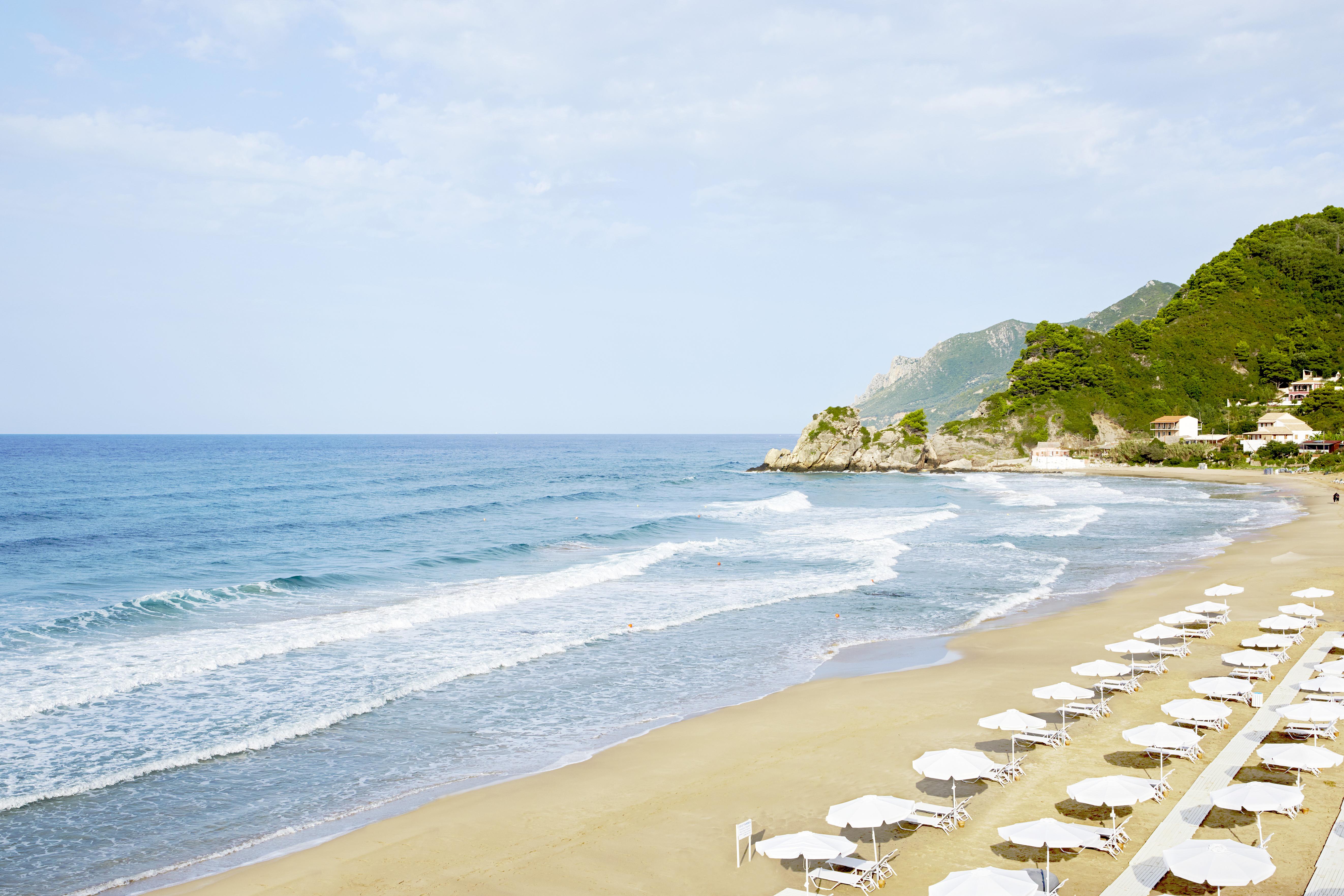 Pelekas Monastery Hotel Exterior foto Beach in Marina di Ascea