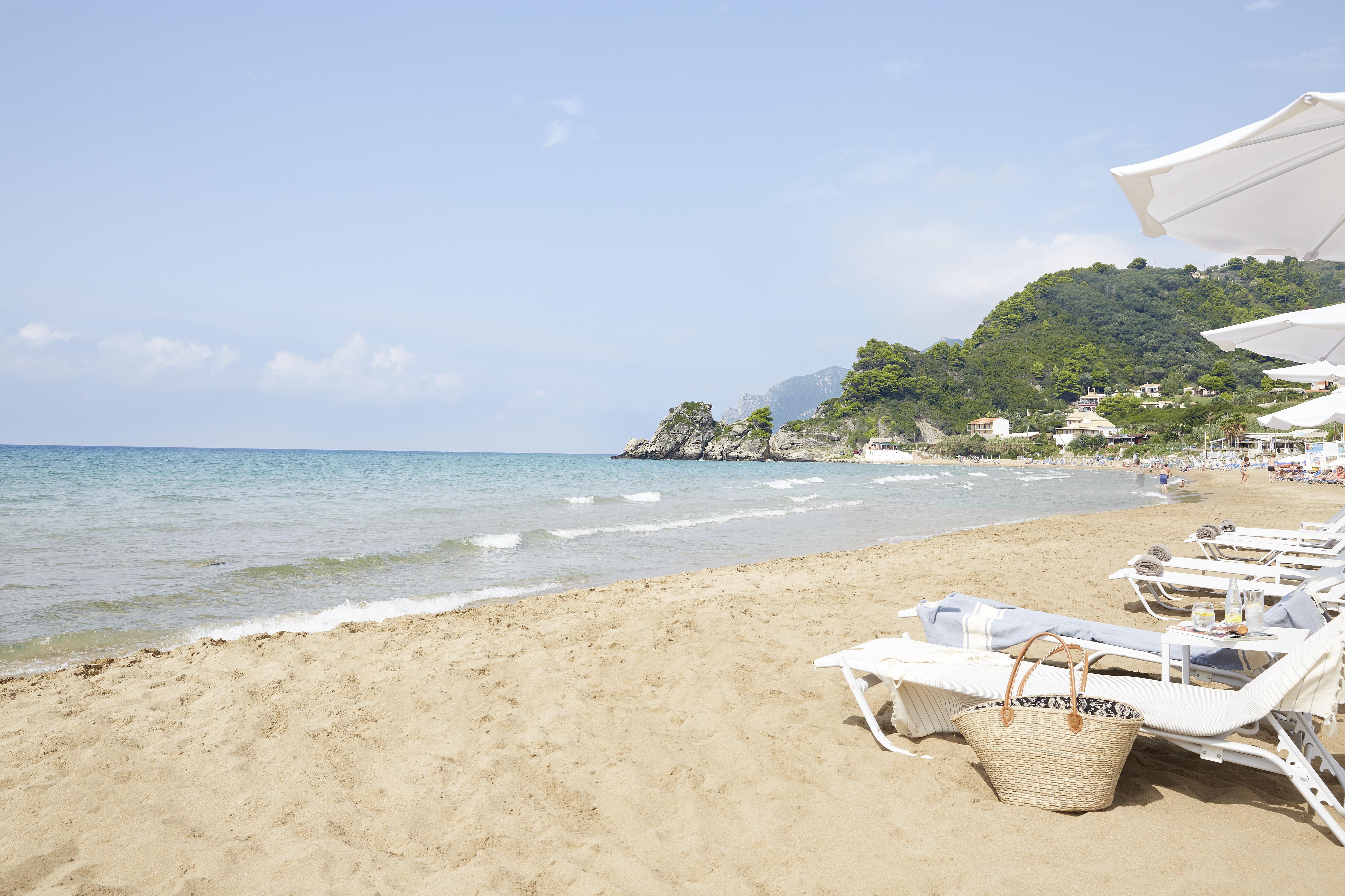 Pelekas Monastery Hotel Exterior foto A beach in Skopelos
