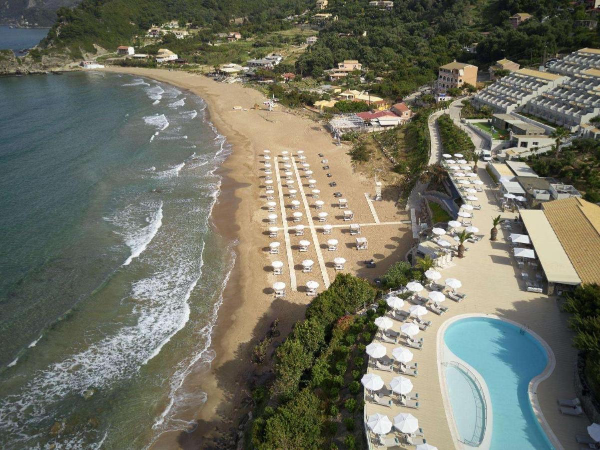 Pelekas Monastery Hotel Exterior foto The beach of the hotel