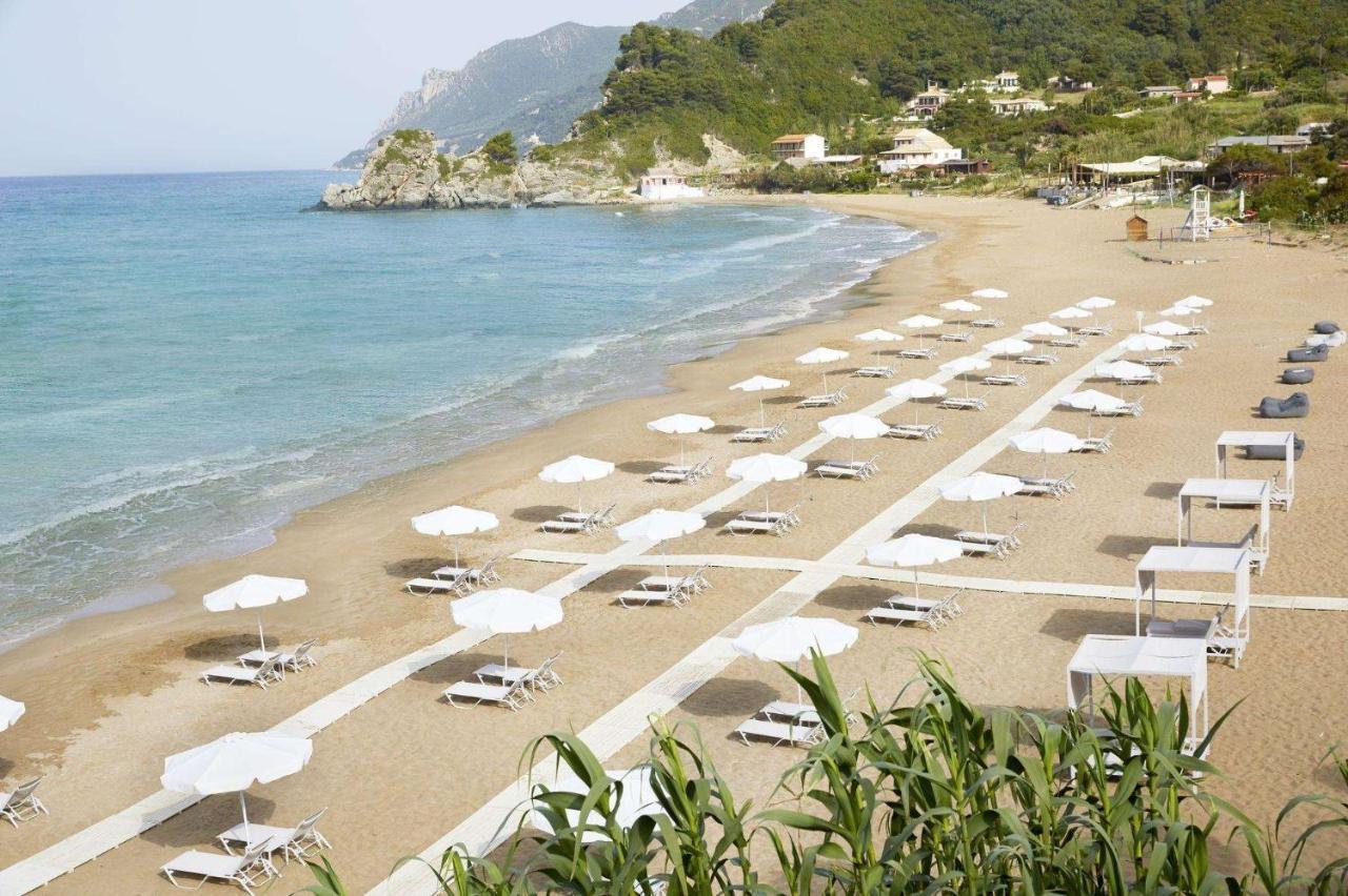Pelekas Monastery Hotel Exterior foto Beach of the Hotel