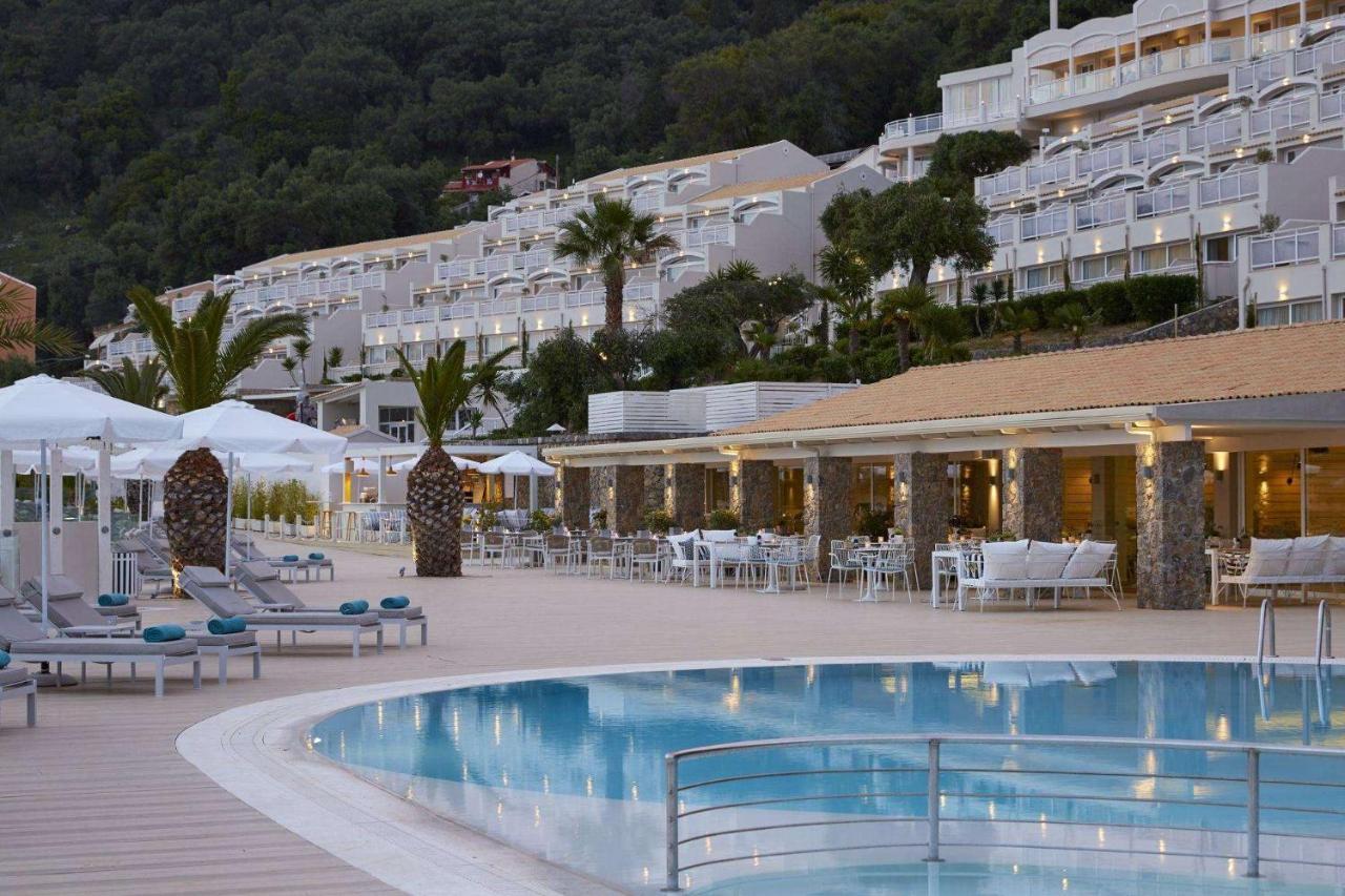 Pelekas Monastery Hotel Exterior foto The resort's main pool