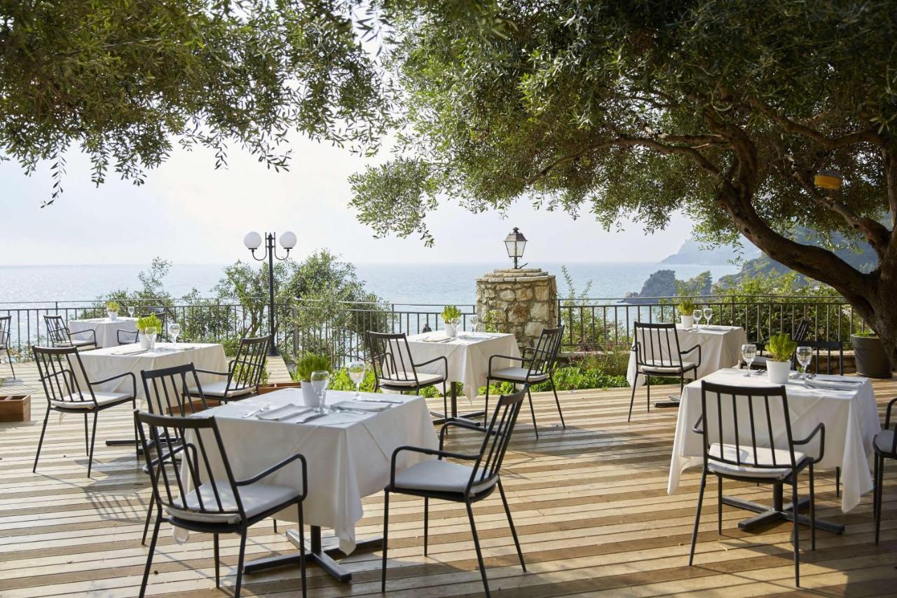 Pelekas Monastery Hotel Exterior foto Restaurant at the Hotel