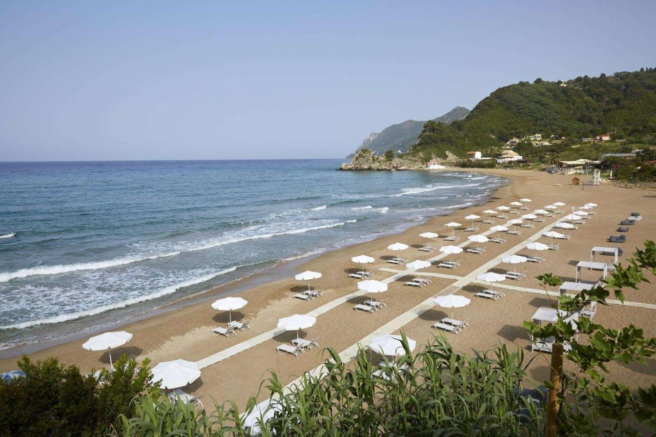 Pelekas Monastery Hotel Exterior foto A beach in Marousi