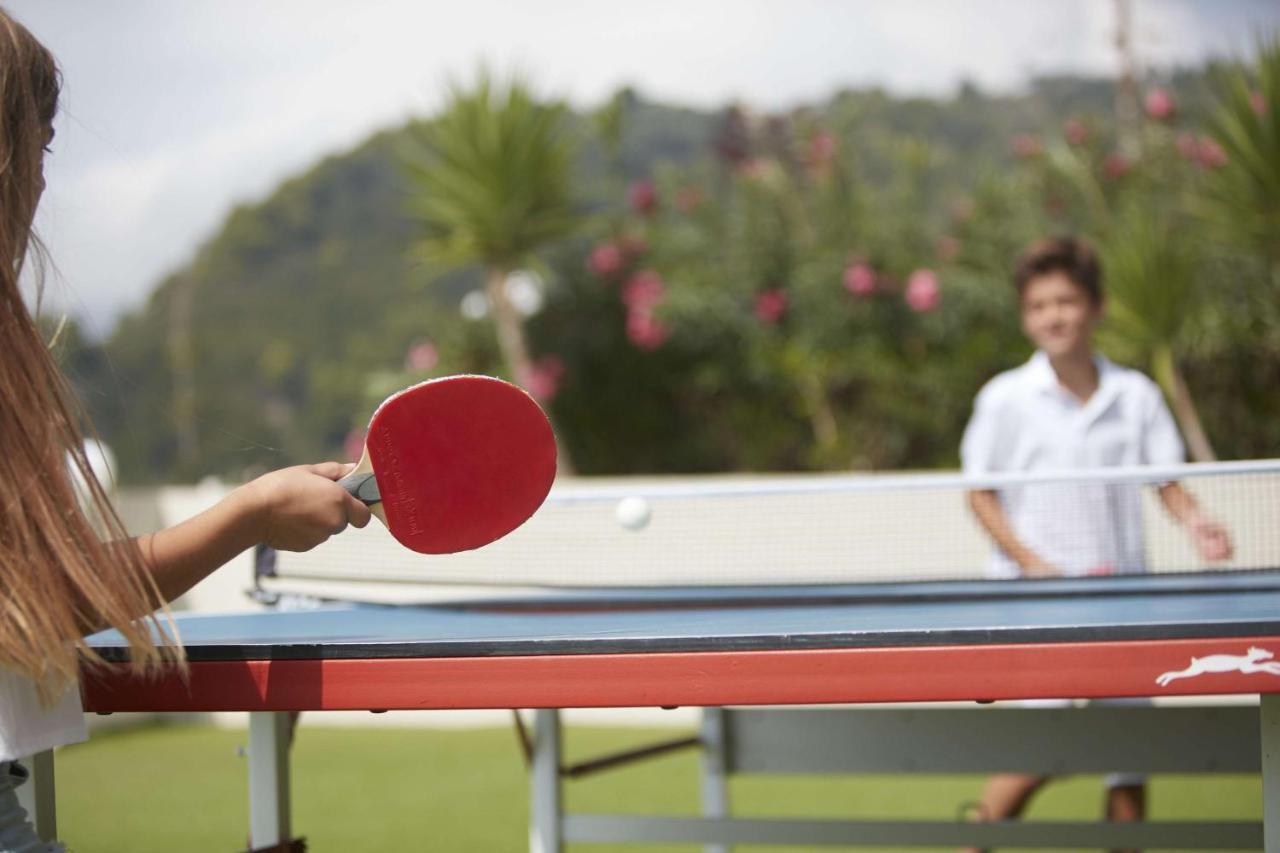 Pelekas Monastery Hotel Exterior foto Table tennis